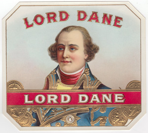 Lord Dane cigar box label